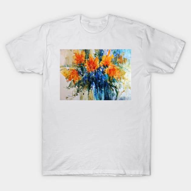 #floralexpression watercolor19 T-Shirt by Floral Your Life!